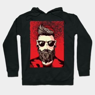 Bearded hipster Hoodie